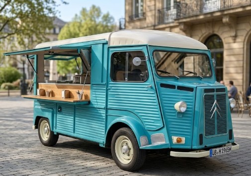 Oldtimer Foodtruck Citroën HY